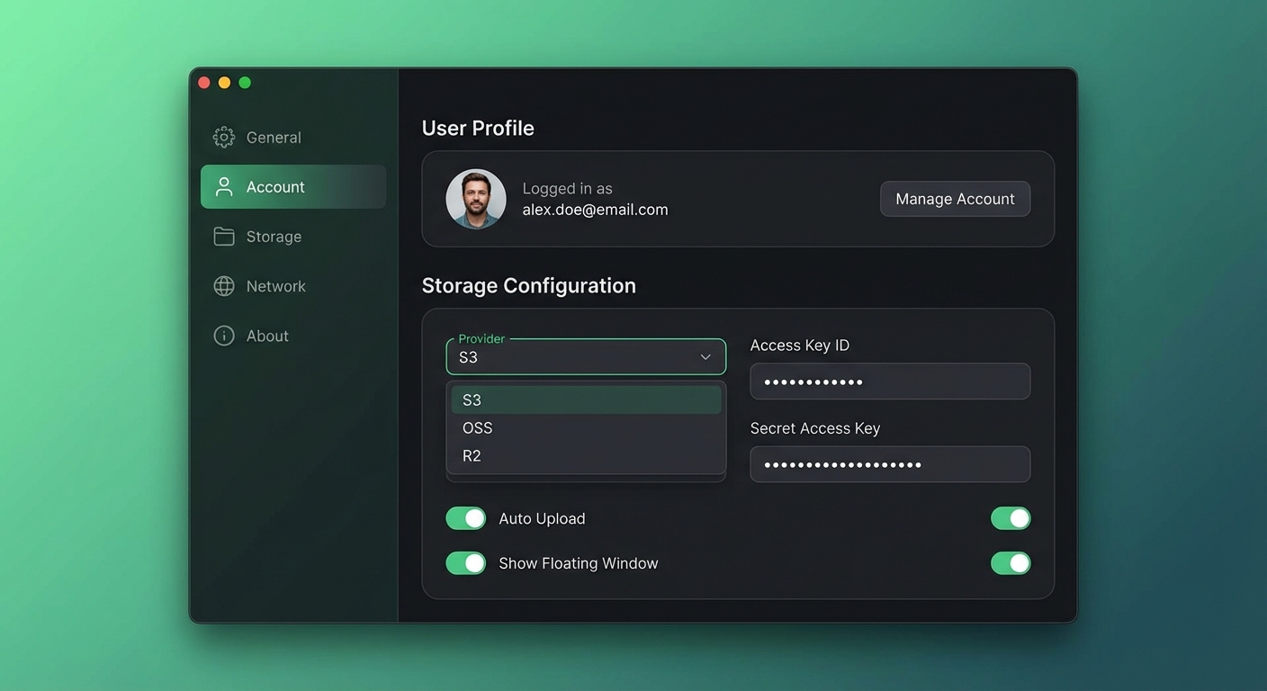免費圖床高級設置
